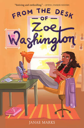 From the Desk of Zoe Washington Cover - Rapunzel Reads
